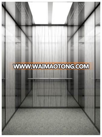 Small machine room passenger elevator