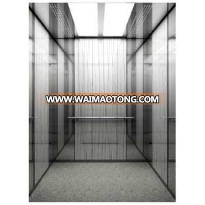 Small machine room passenger elevator